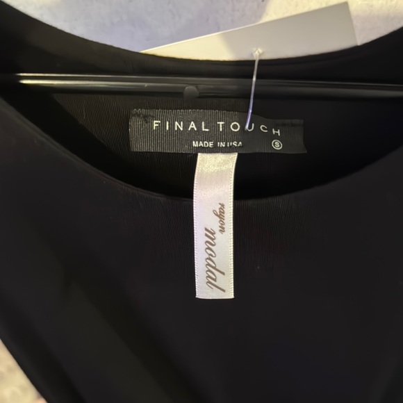 Final Touch Black Maxi Dress - Picture 4 of 4